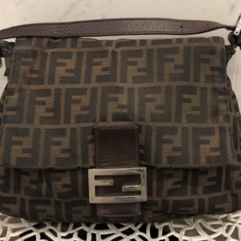 Vintage Fendi  Zucca Baguette Bag